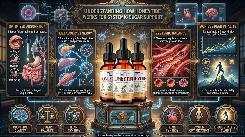 How Honeytide works: absorption, metabolic synergy, systemic balance and everyday vitality